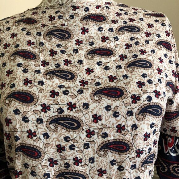 Cupshe Paisley High low Dress - Picture 4 of 8